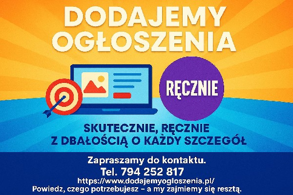 Publikacja Ogłoszeń - Lokalnie, Ogólnopolsko, Nawet Do 800 Serwisów 3